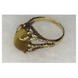 10kt Star Saphire ring