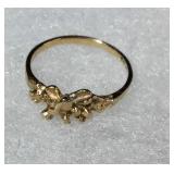 10kt Gold Nugget Ring