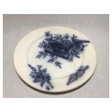 DavenPort Osborne blue-patterned dish