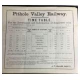 Pithole Valley Railroad Pennsylvania Railroad