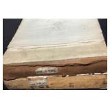 RARE: Hand Quilled & Draw Railroad Deeds Maps (2)