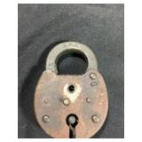 Vintage P R R Padlock
