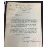 Collectible Paperwork from the Pennsylvania