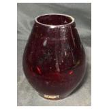 N Y C R R Red Lens H 5 3/8 Embossed