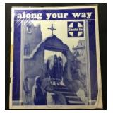 1942 Santa Fe Railway Time Schedule