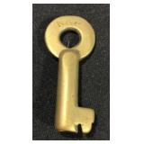 Vintage N K P Railroad Key