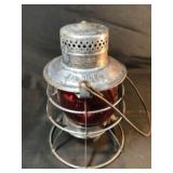 D L & W R R Lantern