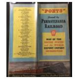 1946 Pennsylvania Railroad Ports Schedule