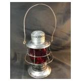 New York  Central Lantern w/ Embossed lens
