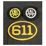 Vintage Railroad Patches