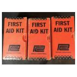 Three Penn Central railroad first aid kits
