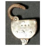 Morristown and Unionville Railroad Padlock