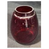 NYCS Lantern Red LENS H 4 1/4