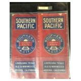 Vintage Southern Pacific Railroad Timetable 1911