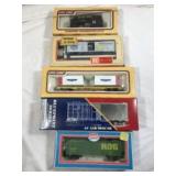 HO Scale Trains Collection (5 total) in org boxes