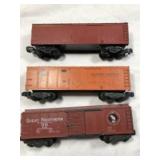 American Flyer 3 Boxcar Collection