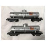 American Flyer 925 Gulf Single Dome Tankers (2)