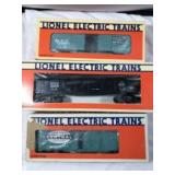 Lionel NYC 3 Car Collection in original boxes