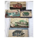 Plasticville Houses & Passenger Station Kits
