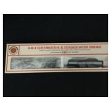 Bachmann 4-8-4 Locomotive & Tender w/ smoke