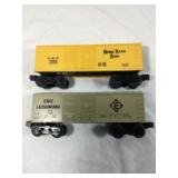 Lionel O Gauge Boxcars (2)