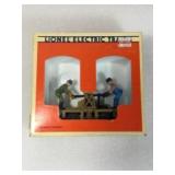 Lionel Operating Handcar w/ Railroad Workers