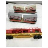 HO Gauge Santa Fe 3 Car Collection