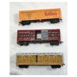 HO Gauge 3 Boxcar Collection