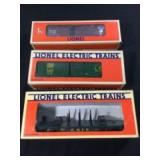 Lionel 3 Car Collection All in original boxes