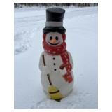 Vintage Snowman Outdoor Decoration