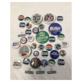 Vintage Political Pin Collection