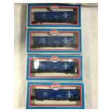 HO Scale B&M Hoppers (4) all in org boxes