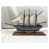 Wood Model Ship The Empire Sandy