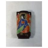 Japanese Satsuma Vase Hand Painted