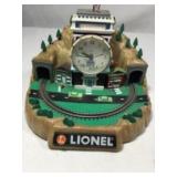 Lionel Clock Tunnel with tracks and Town hall