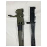Spanish CETME Model L Bayonet with Scabbard and Fr