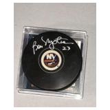 Bob Nystrom Authenticated Autographed Puck