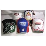 NASCAR Driver Hats Including Ricky Bobby