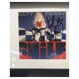 Katy Perry Signed Smile CD Album Framed Display wi