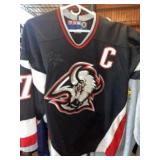 Michael Peca Jersey Signed by Daniel Briere 48