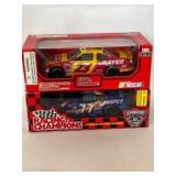 A Pair of Racing Champions NASCAR Stock Car