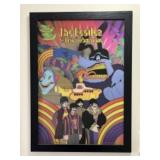 Beatles Yellow Submarine Framed Psychedelic Poster
