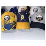 A Collection of Nine Buffalo Sabres NHL Baseball C