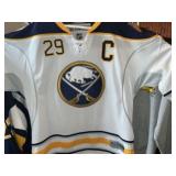 Jason Pominville Sabres White Premier Jersey