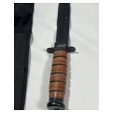 Coleman USMC Style Fighting Knife with Nylon Sheat