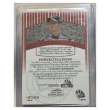 2003 Press Pass Signings Jimmie Johnson Certified