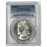 1884 O Morgan Dollar PCGS AU Detail