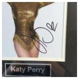 Framed Katy Perry Autographed Promotional Photogra