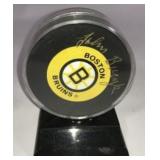 Autographed Boston Bruins Puck