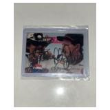 Earnhardt Petty Autographed 1992 Traks